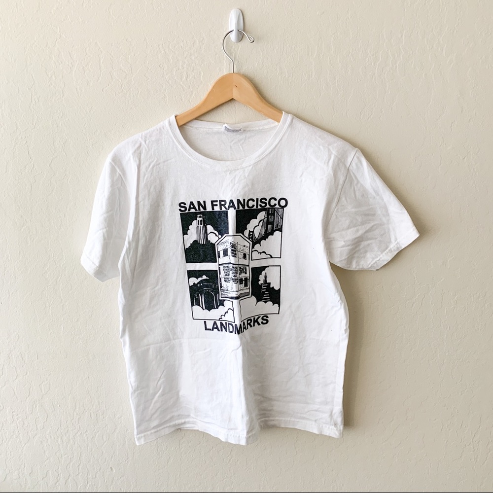 Vintage Women’s San Francisco Landmarks T Shirt